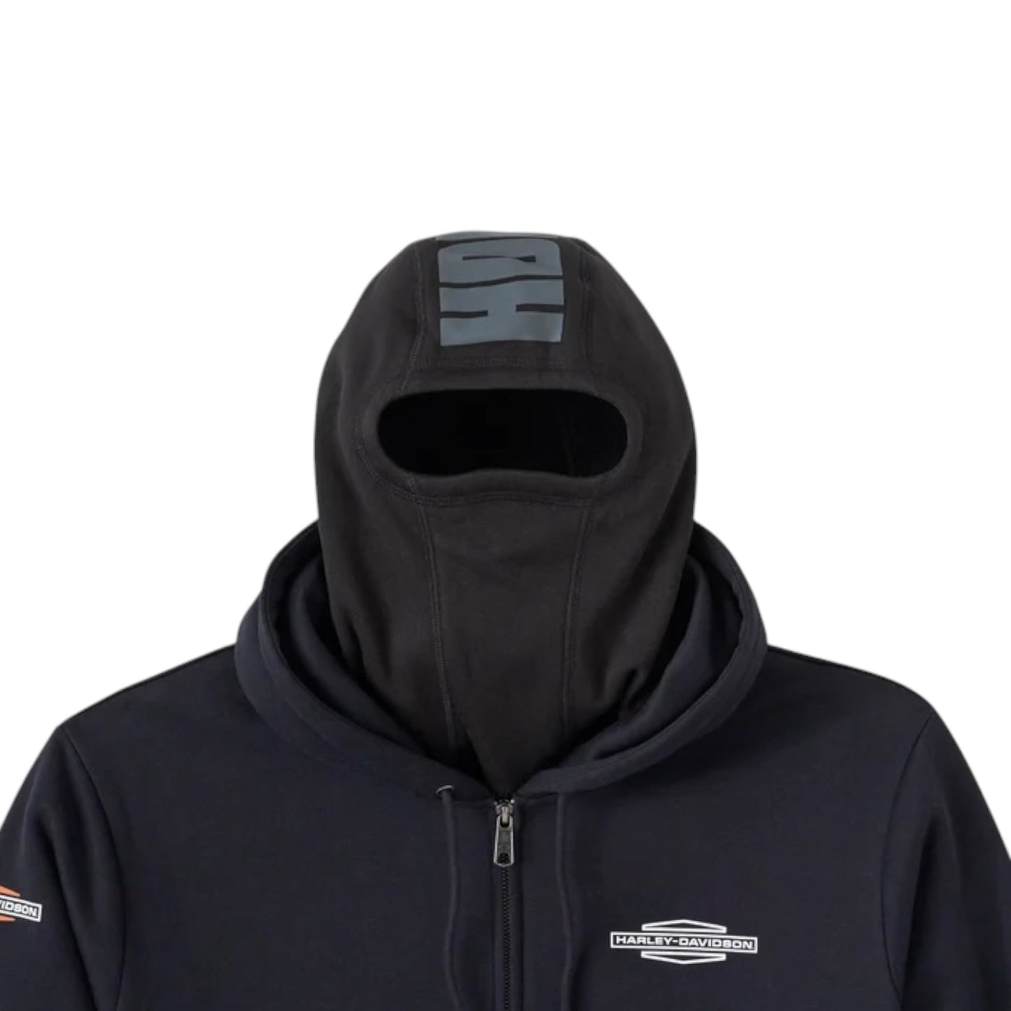 HOODIE-KNIT,BLACK W/ BALACLAVA