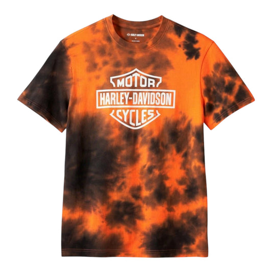 TEE-KNIT, ORANGE TIE DYE