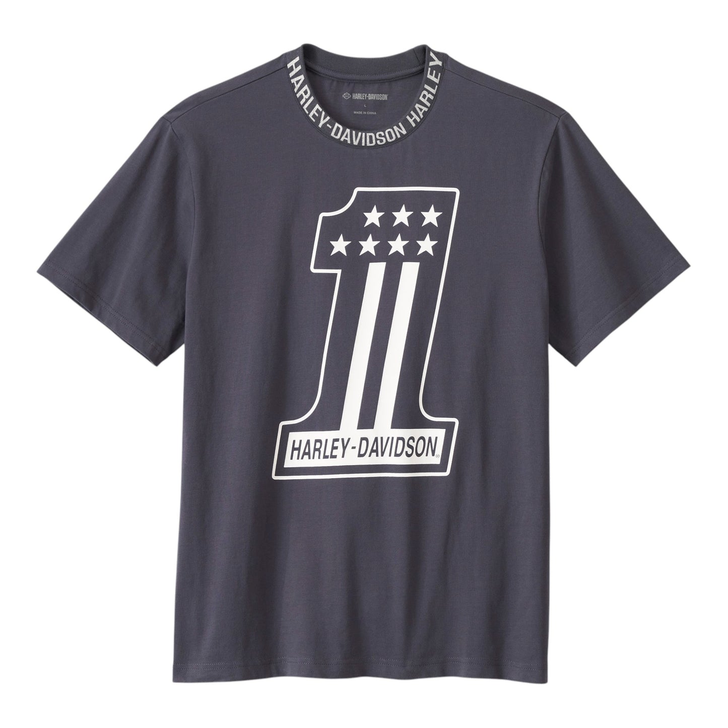 TEE-KNIT, GREY BLUE #1