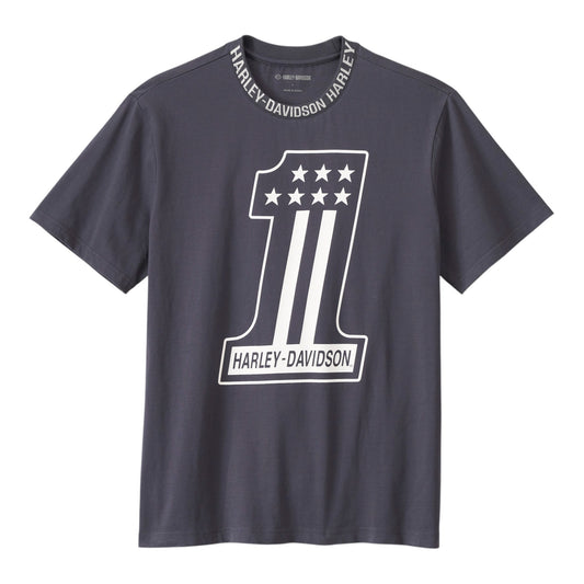 TEE-KNIT, GREY BLUE #1