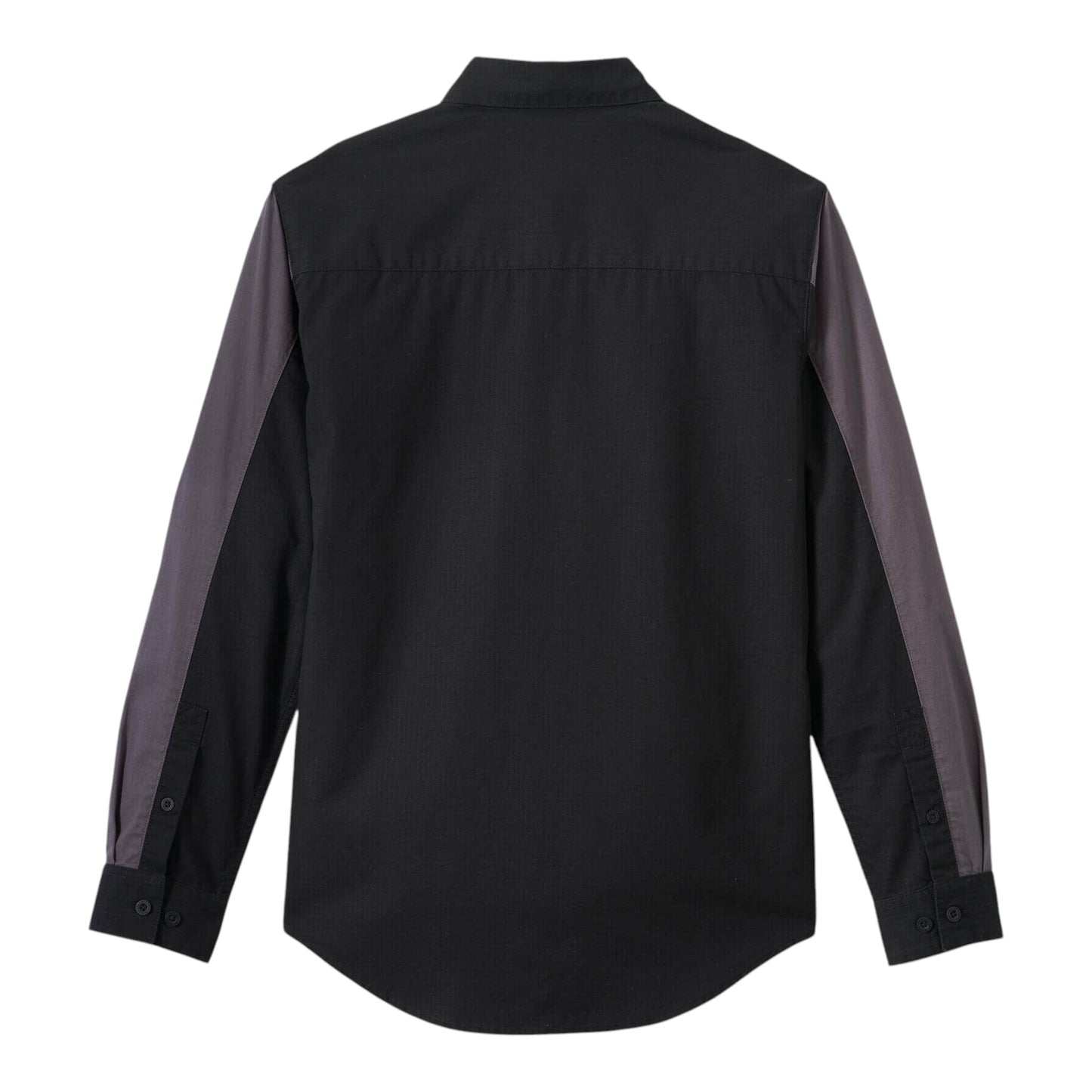 SHIRT-WOVEN, BLK COLORBLOCK WILLIE G