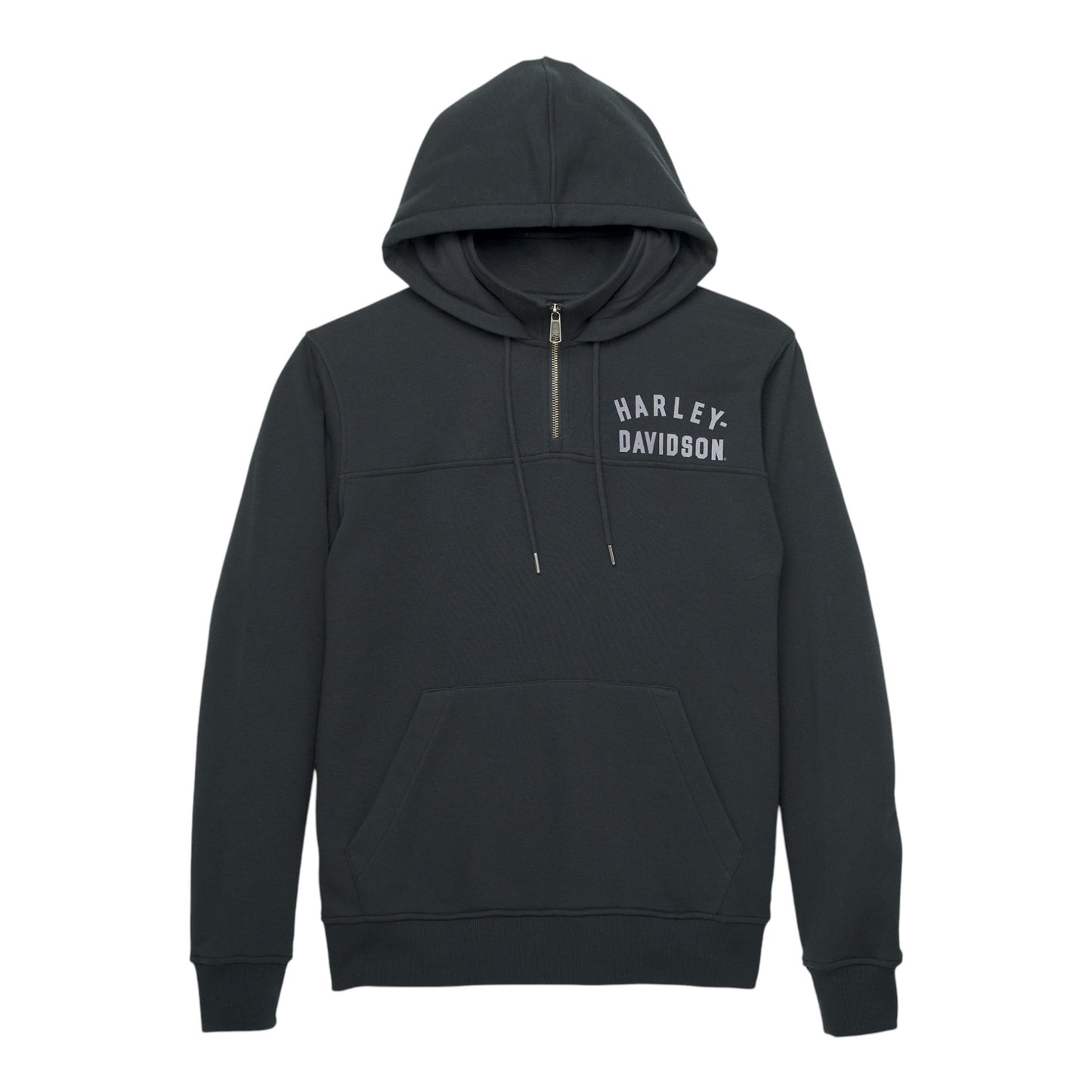 HOODIE-KNIT, BLACK