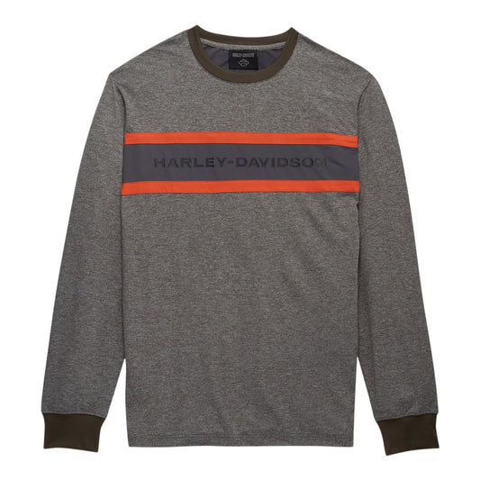 PERFORMANCE L/S GREY/KHAKI