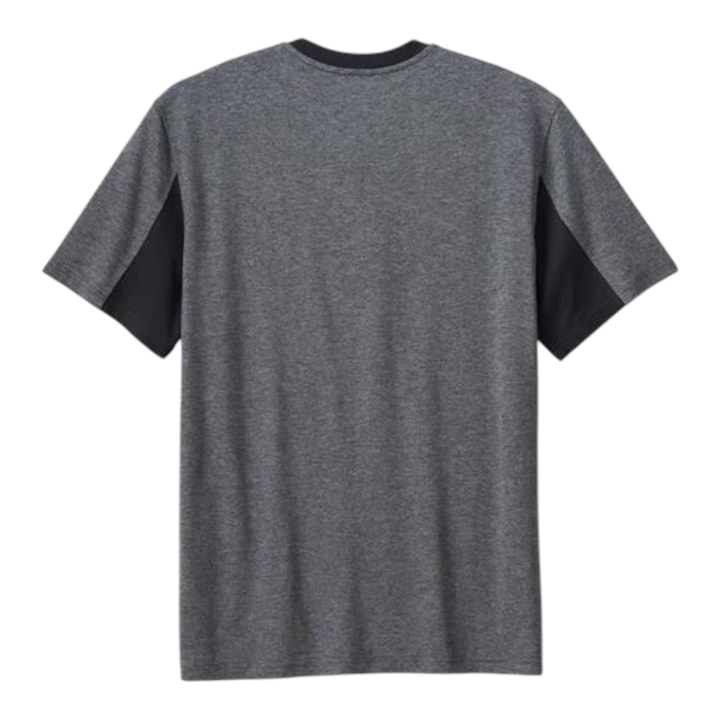 TEE-KNIT, PERFORMANCE, GREY W/RED B&S
