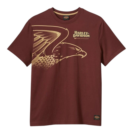 TEE-120TH,KNIT,DARK RED