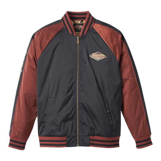 JACKET-120TH,WOVEN,BLACK