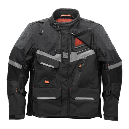 JACKET-PASSAGE,HI FUNCTION,TEXTILE BLK