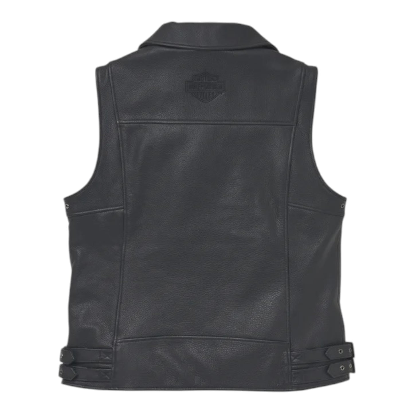 JACKET-CASUAL, LEATHER, BLACK
