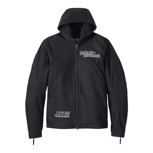 JACKET-SCREAMIN EAGLE, 3IN1, TEXTILE,BLACK