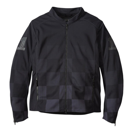 JACKET-ZEPHYR 2, MESH, BLACK/GREY