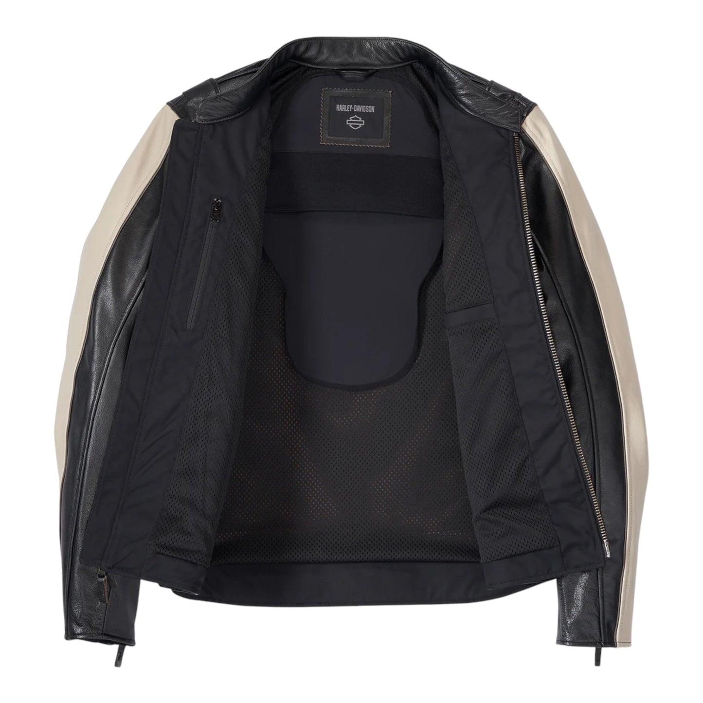 JACKEY-SCREAMIN EAGLE, LEATHER, BLACK