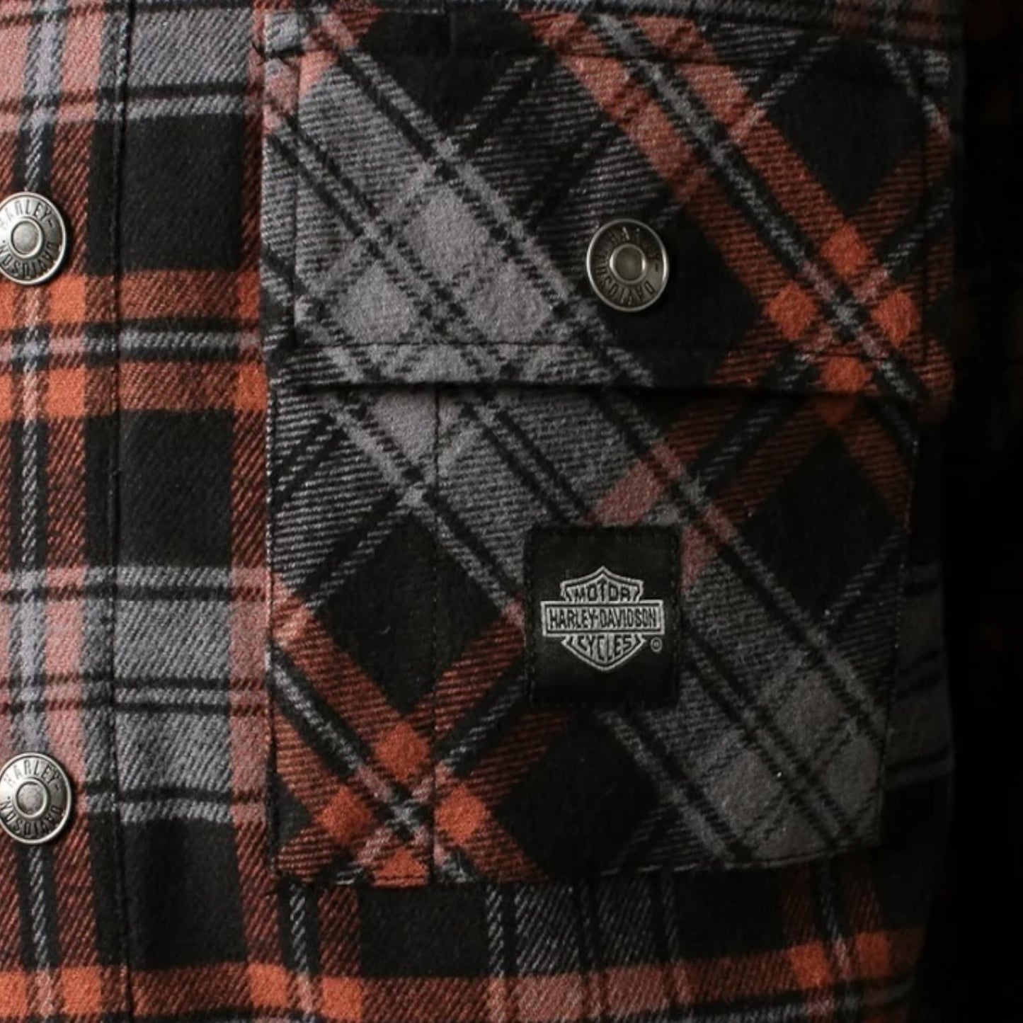 SHIRT JACKET-WOVEN, DARK RED PLAID