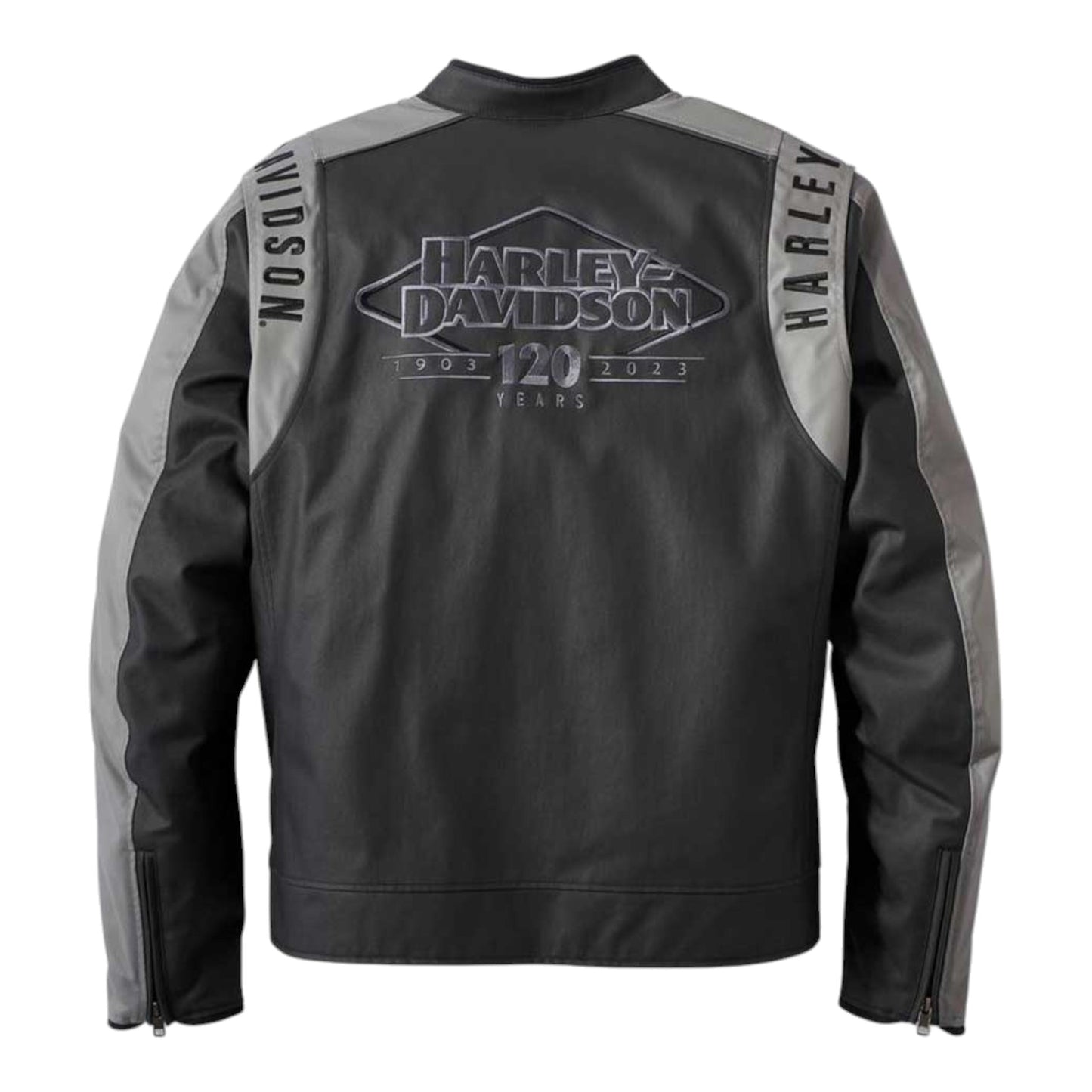 JACKET-120TH, IMPRINT,TEXTILE, BLK