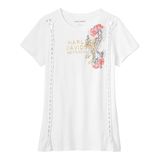 TEE-KNIT,WHITE- EAGLE