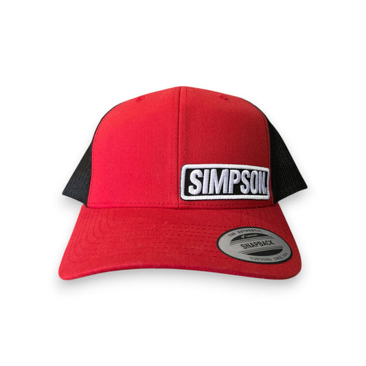 SIMPSOM MC TRUCKER SNAPBACK BLACK/ RED
