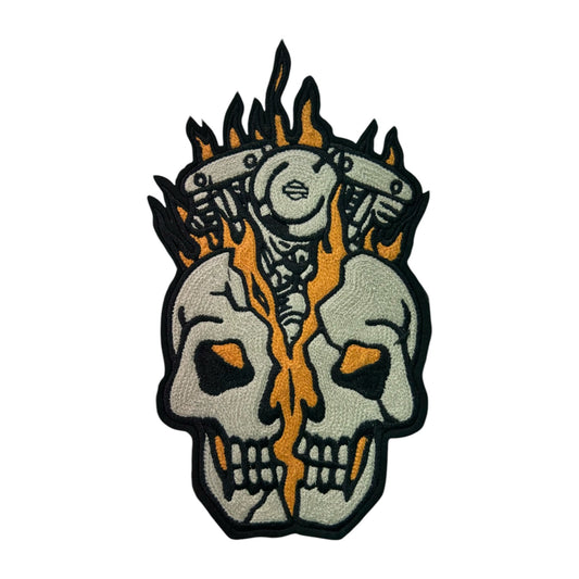 RETRO SKULL 9''