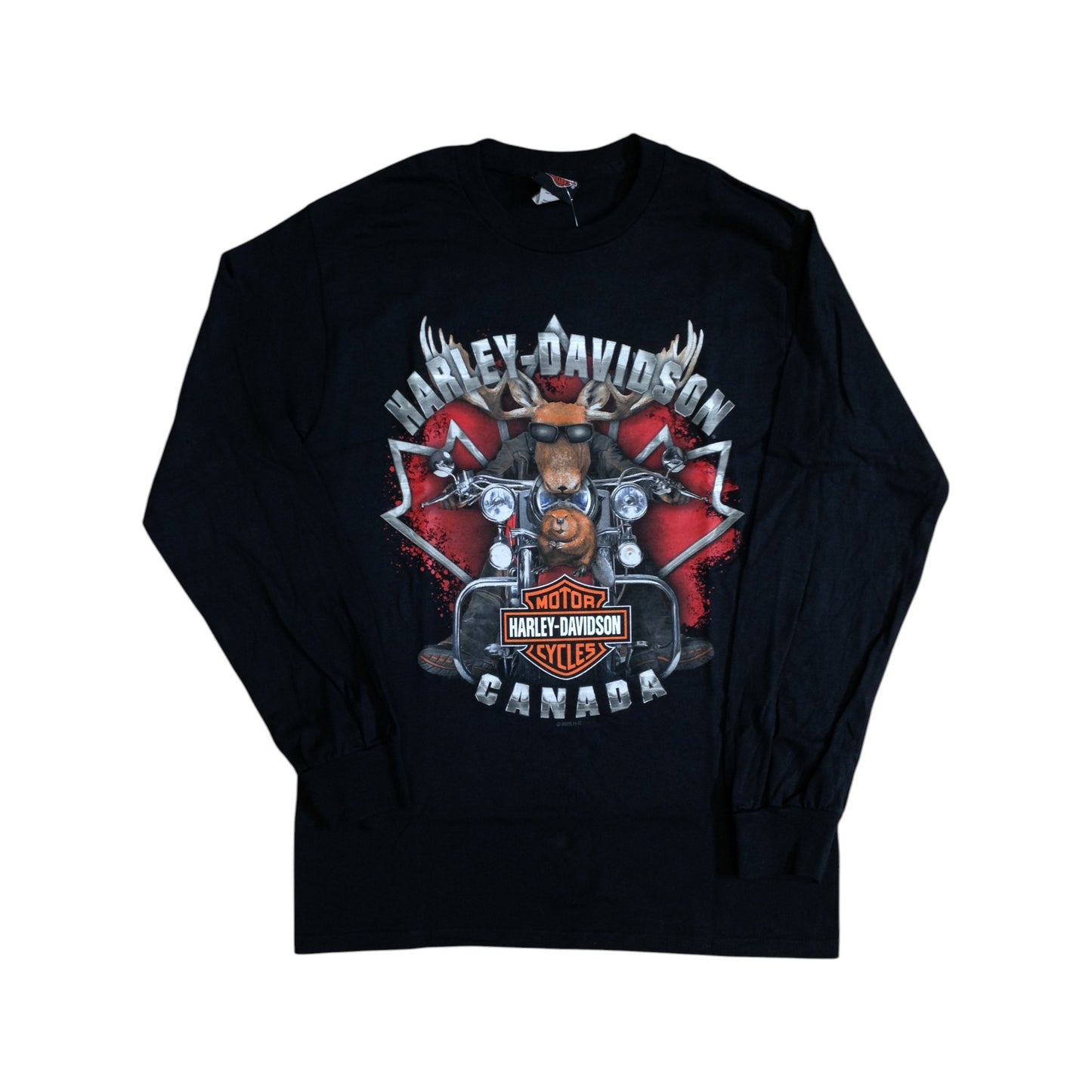 MEN'S MOOSE RIDER LONG SLEEVE TEE