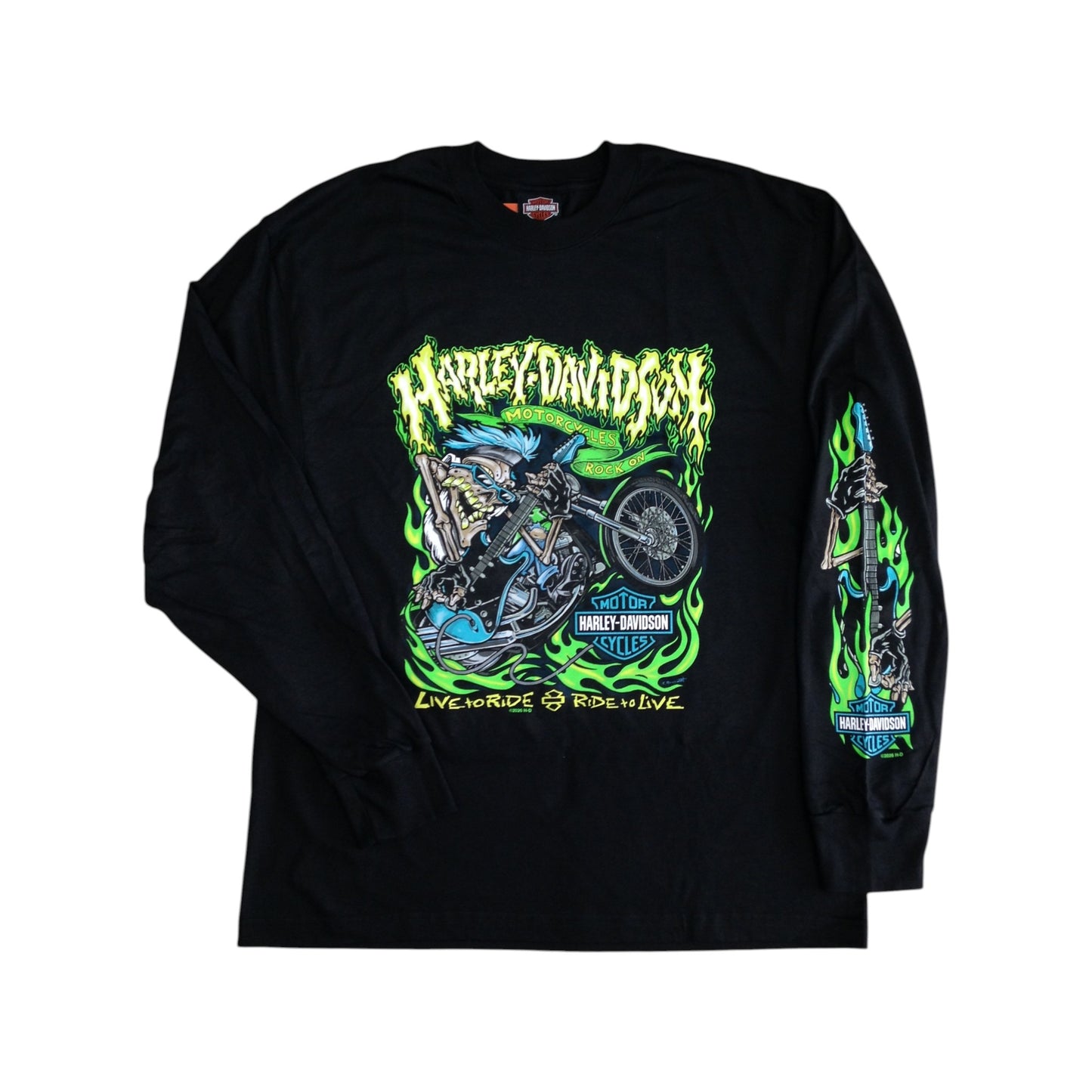 ROCK ON MEN'S LONG SLEEVE TEE