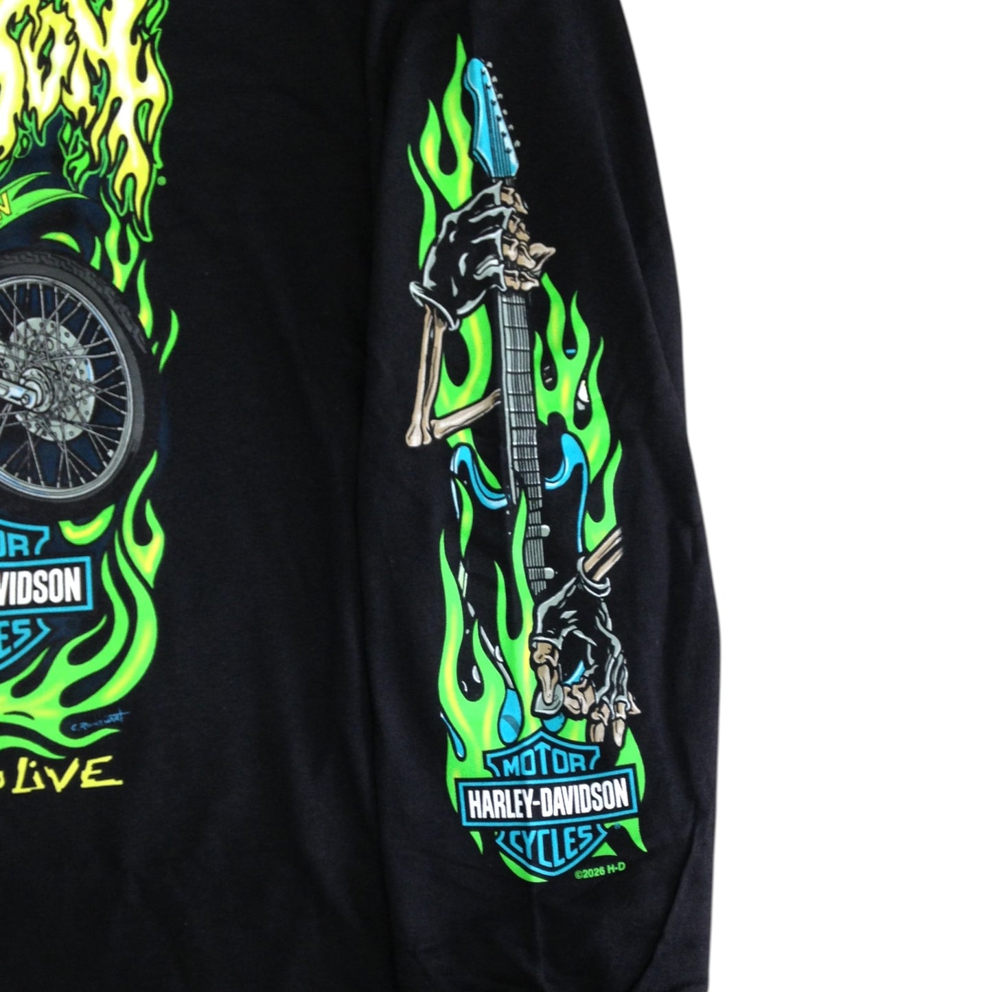 ROCK ON MEN'S LONG SLEEVE TEE