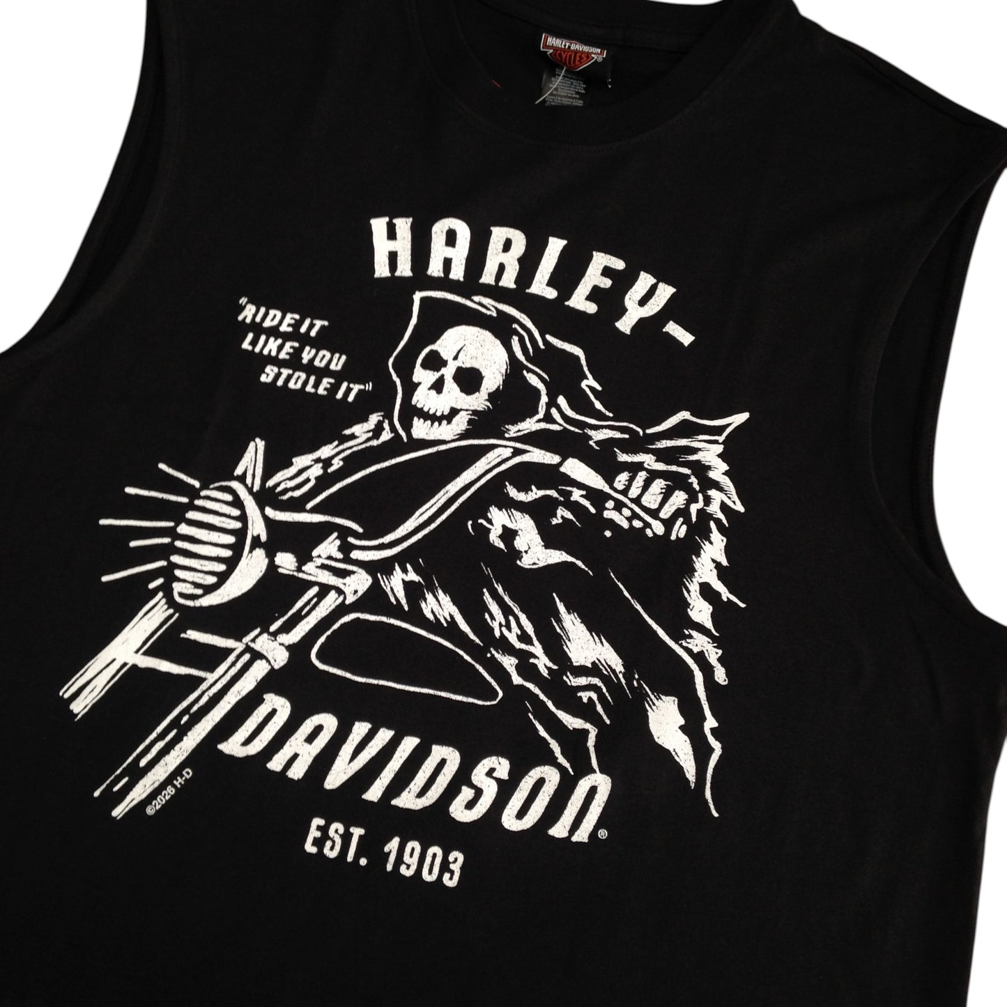 H-D RIDE IT MEN'S SLEEVELESS TEE