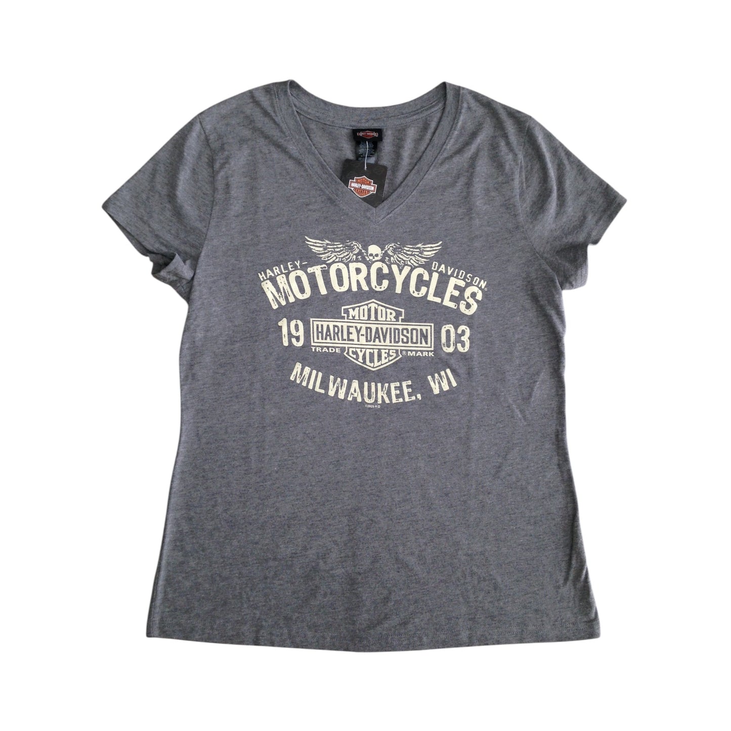 WOMEN'S 1903 WINGED SKULL TEE