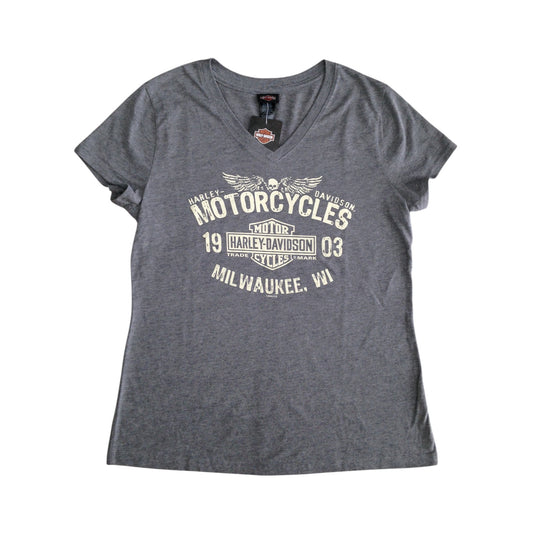 WOMEN'S 1903 WINGED SKULL TEE