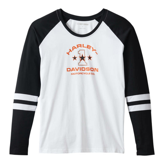 TOP-KNIT, WHITE/BLACK COLORBLOCK