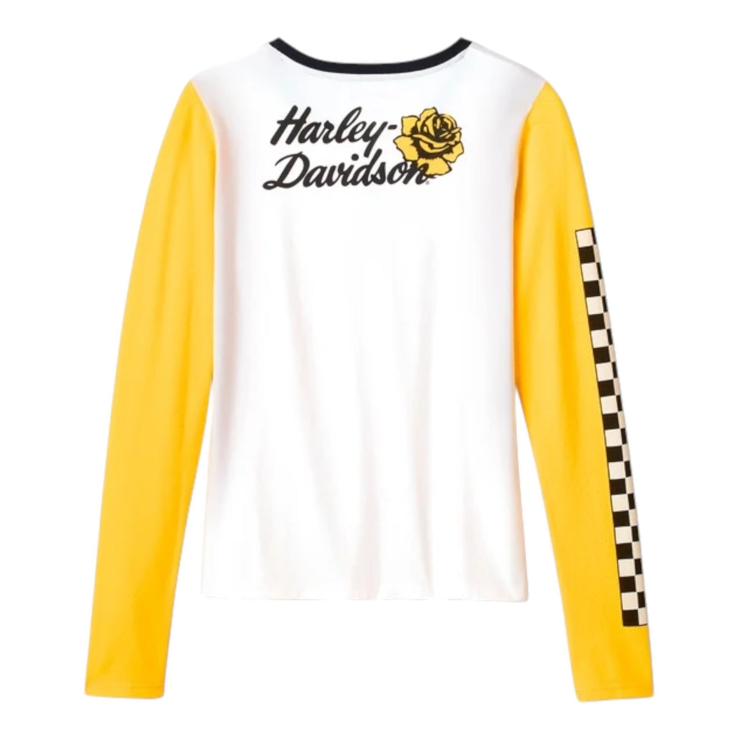 HENLEY-KNIT, COLORBLOCK WHITE