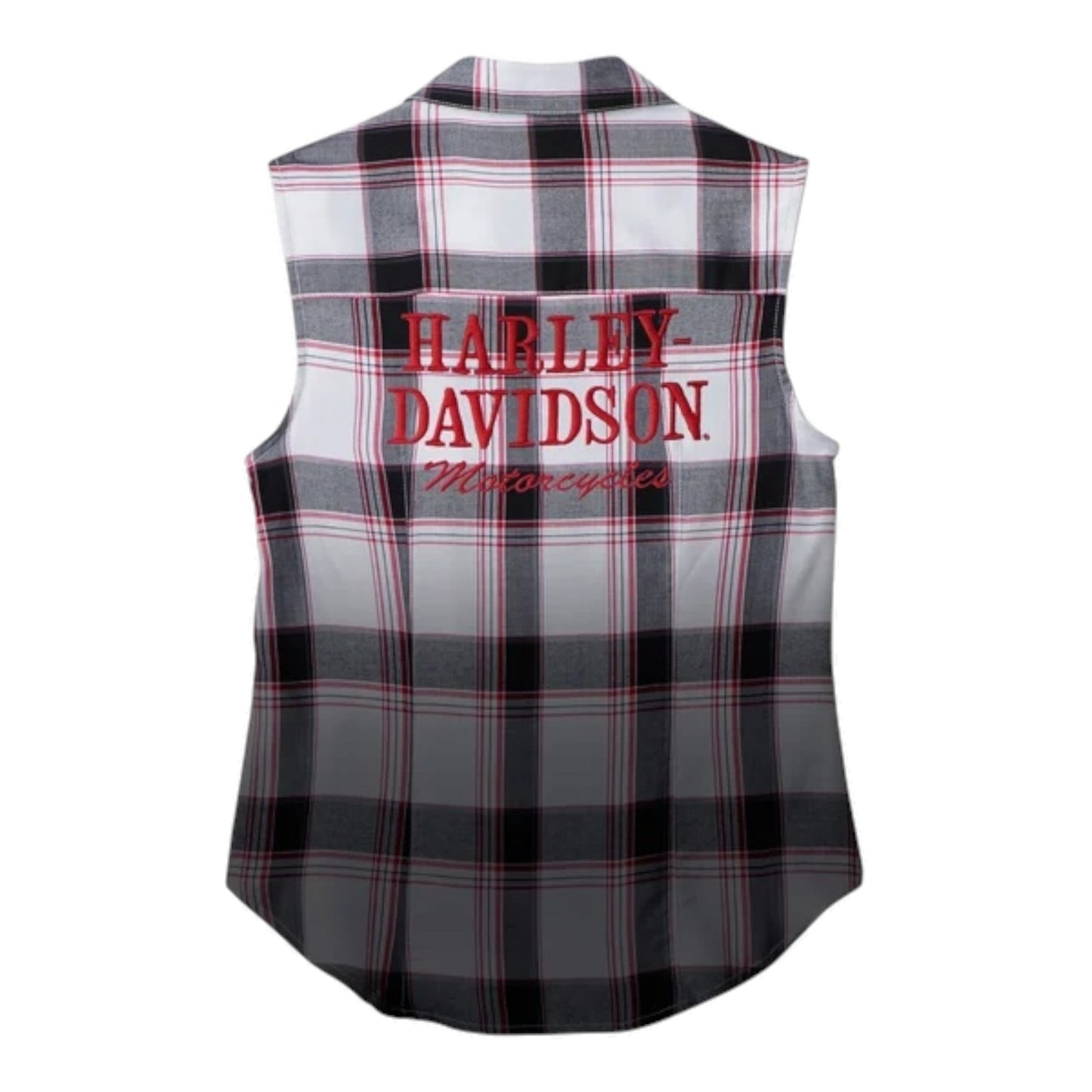 SHIRT-WOVEN, WHITE PLAID