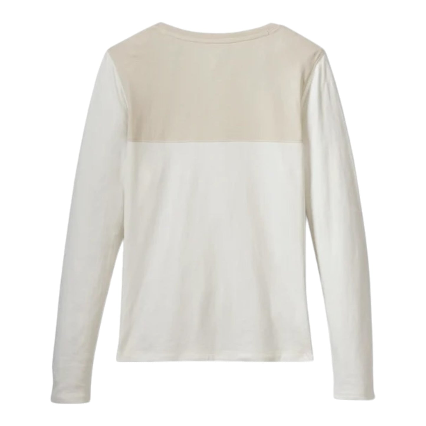 HENLEY-KNIT, OFF WHITE/GREY COLORBLOCK