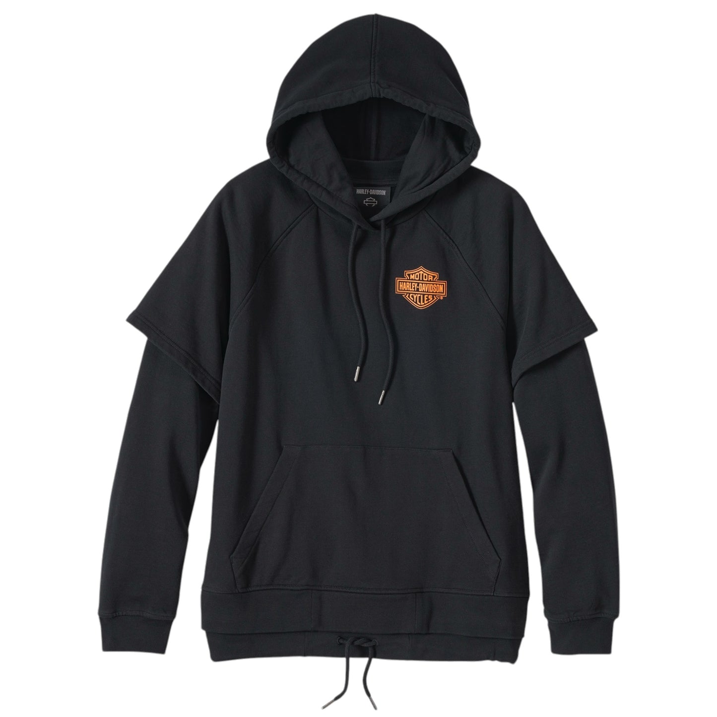 HOODIE- KNIT, BLACK - SCREAMIN EAGLE