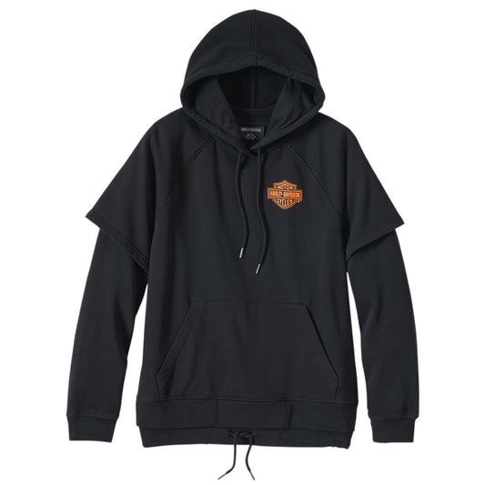 HOODIE- KNIT, BLACK - SCREAMIN EAGLE