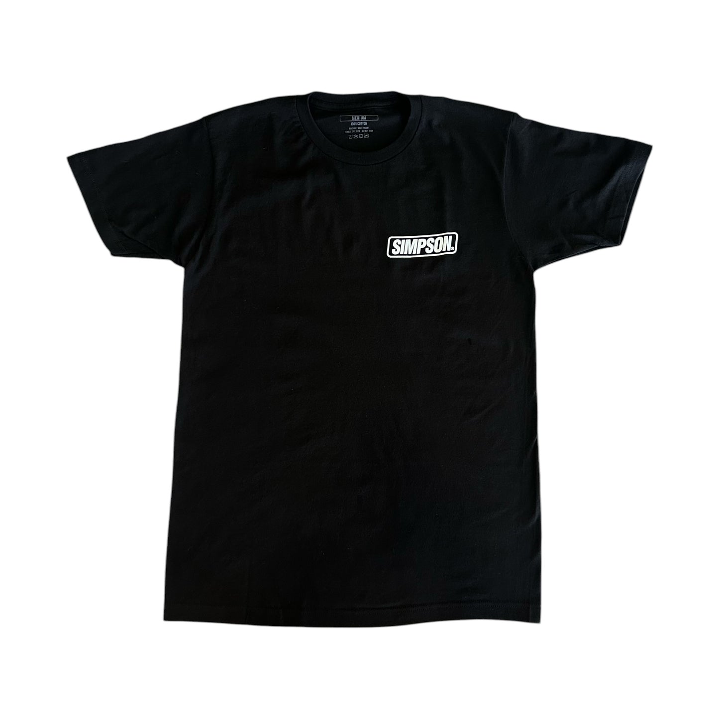 SIMPSON LOGO TEE BLK