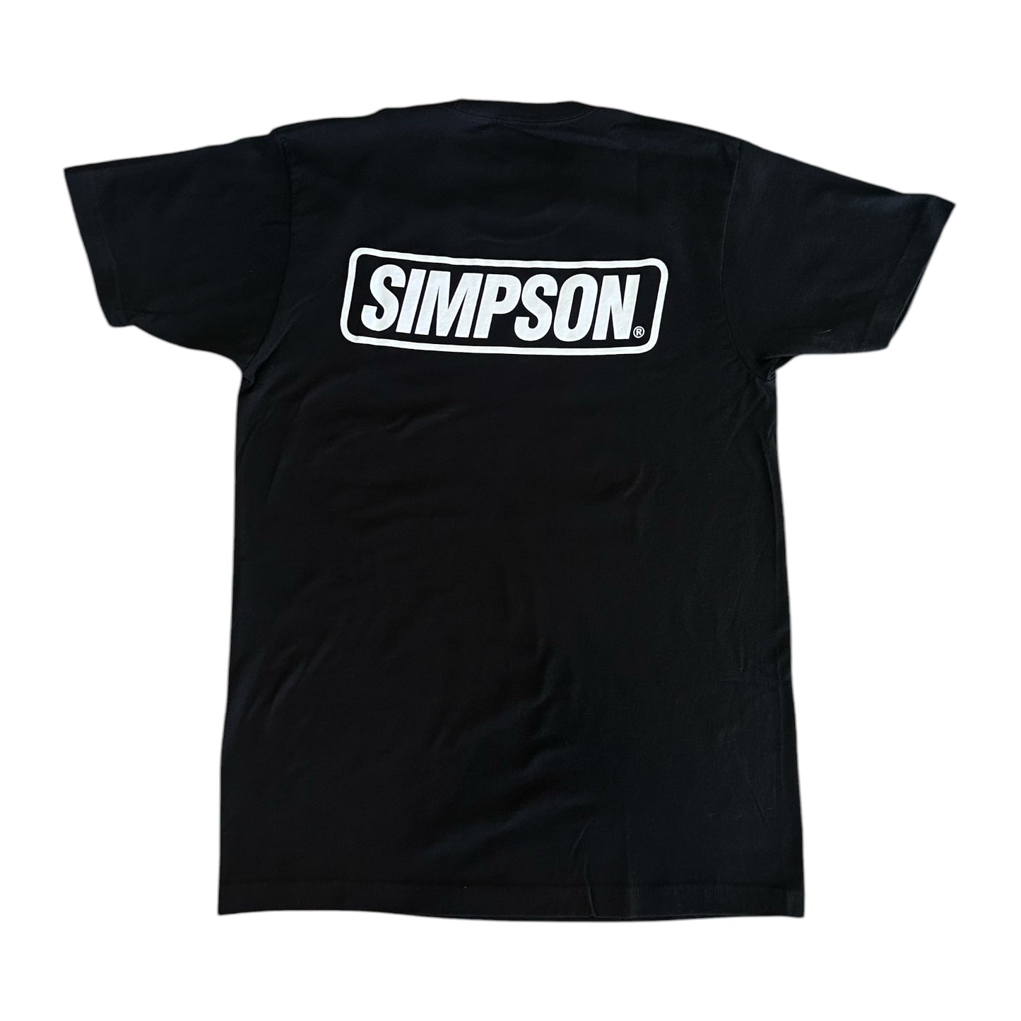SIMPSON LOGO TEE BLK