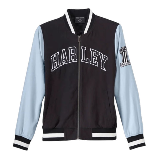 JACKET-WOVEN, LIGHT BLUE COLORBLOCK