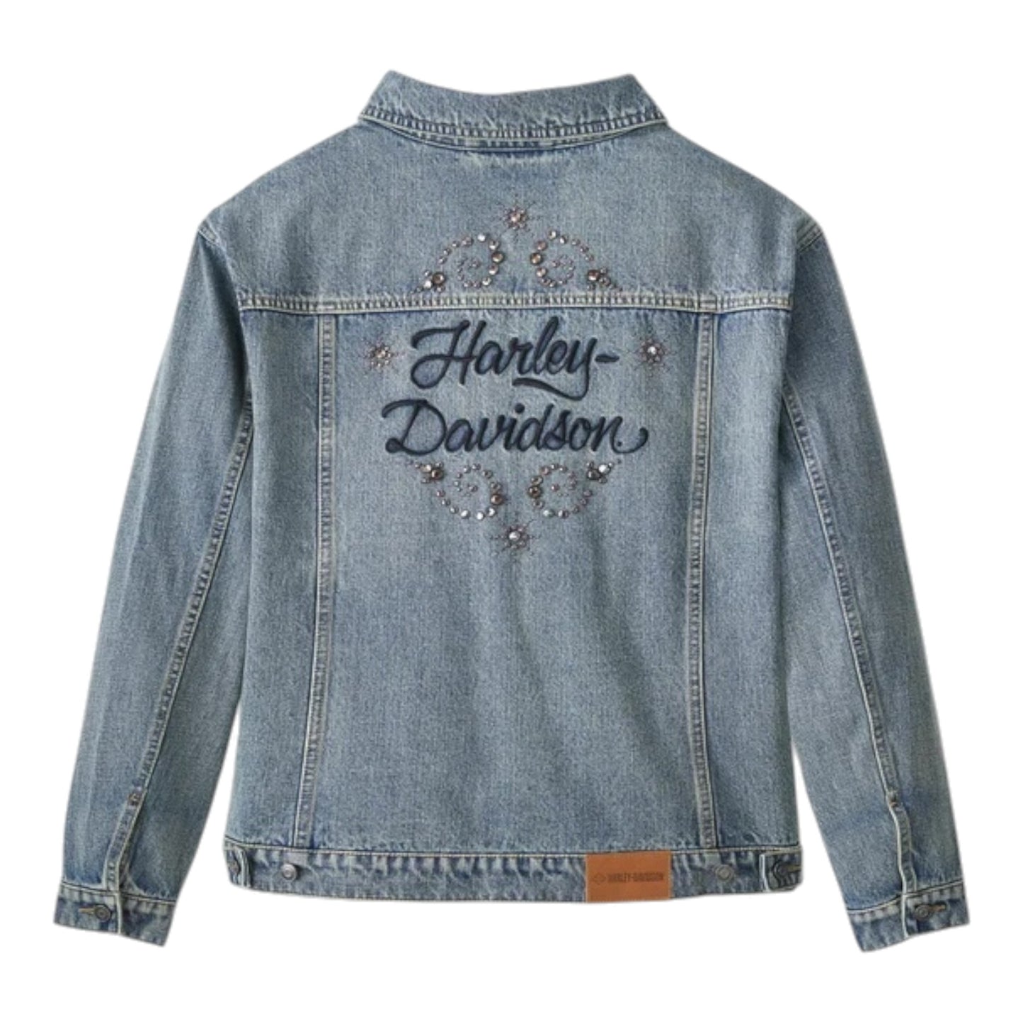 JACKET - DENIM BLUE / BLING
