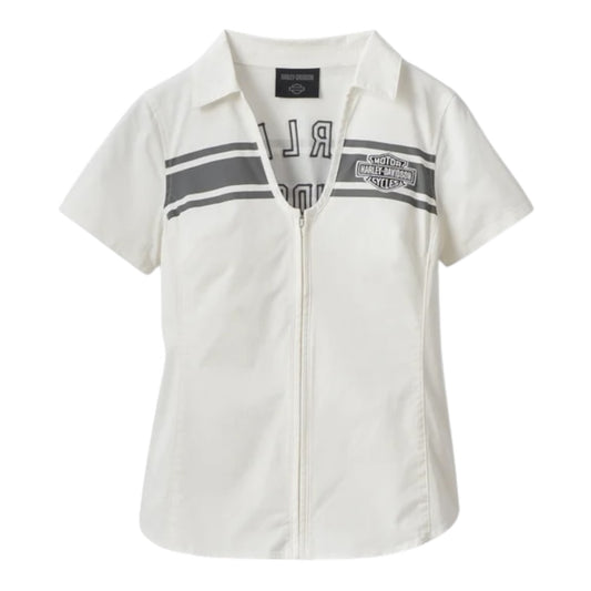 SHIRT-WOVEN , OFF WHITE
