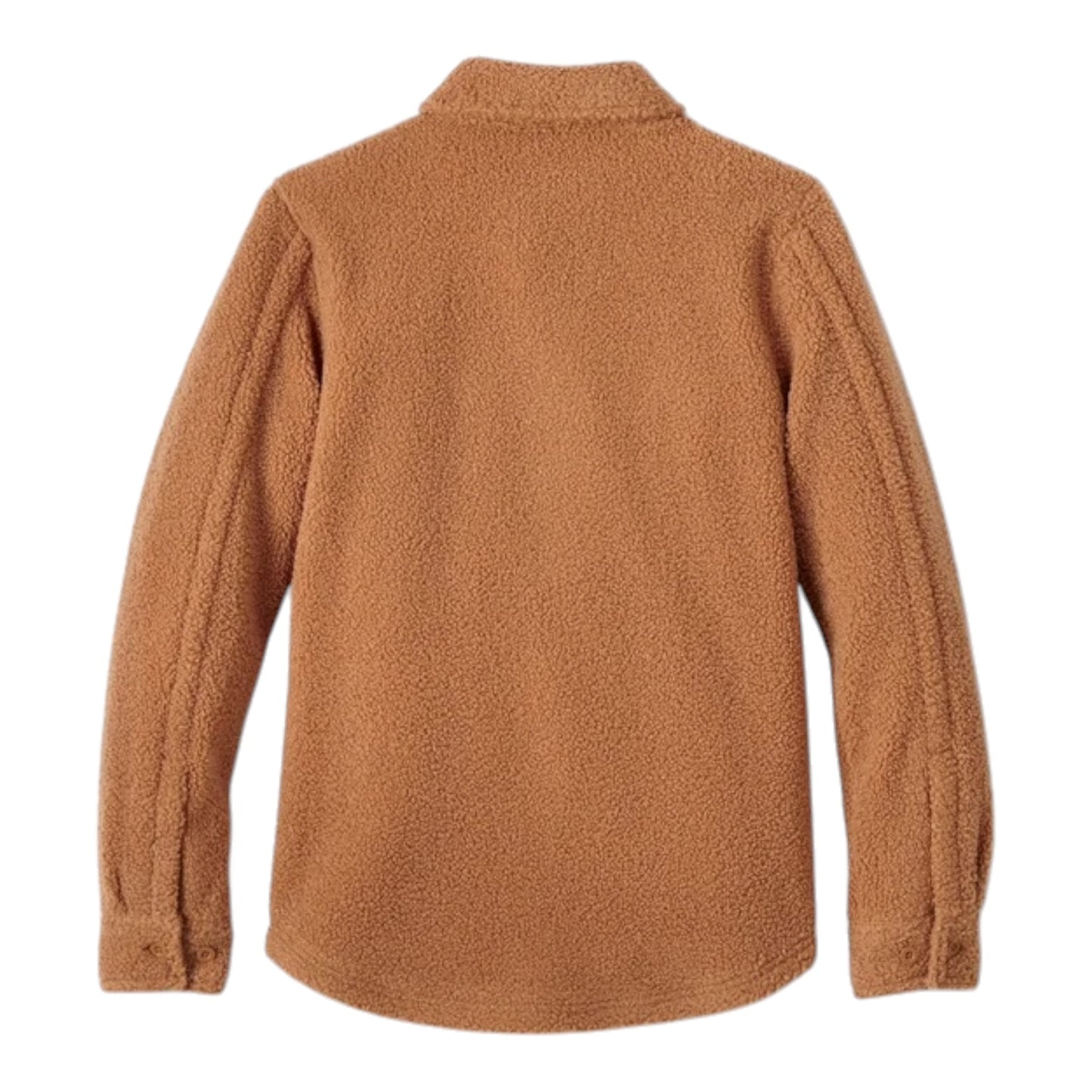 SHIRT JACKET-KNIT,TAN- SHERPA