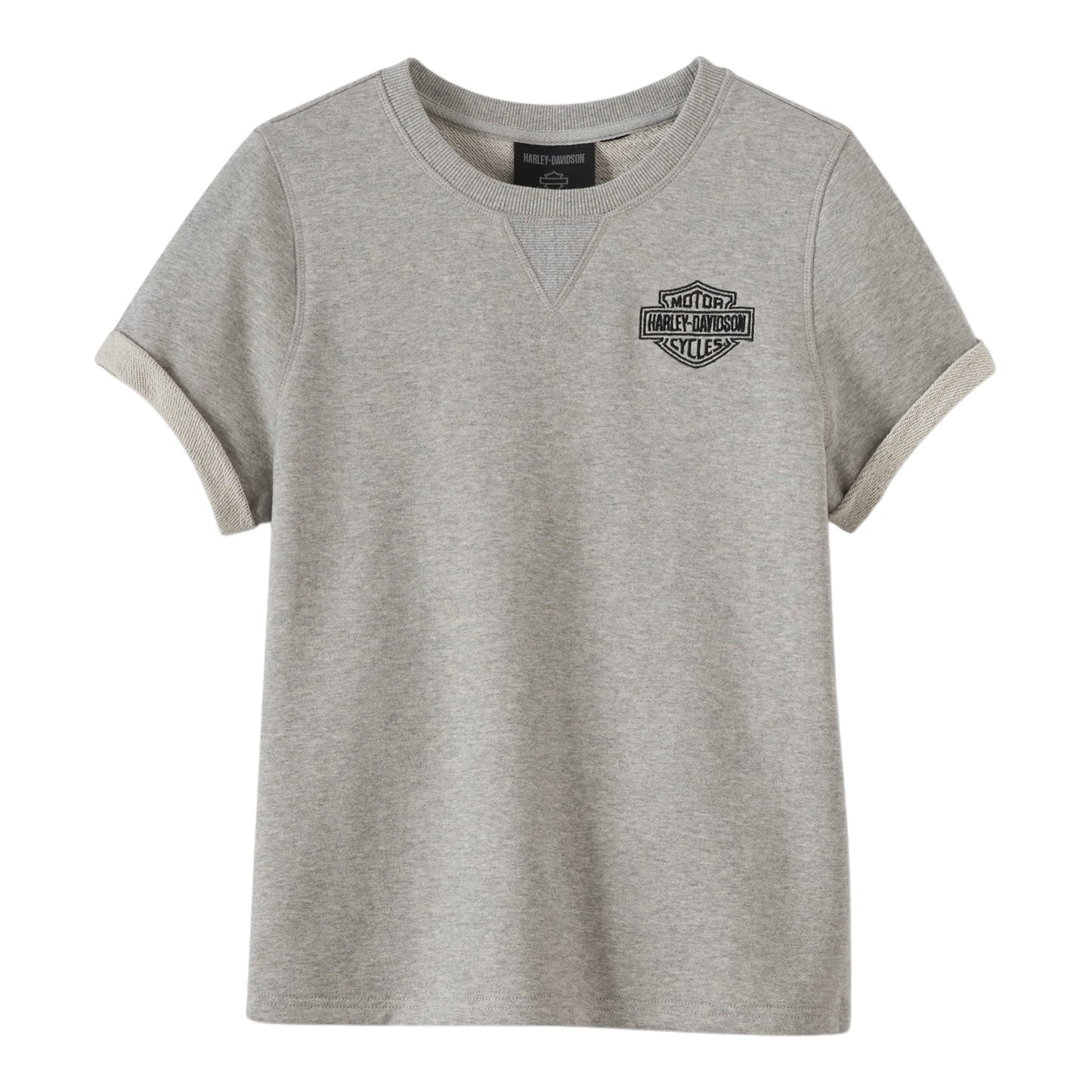 PULLOVER-KNIT,LIGHT GREY HEATHER