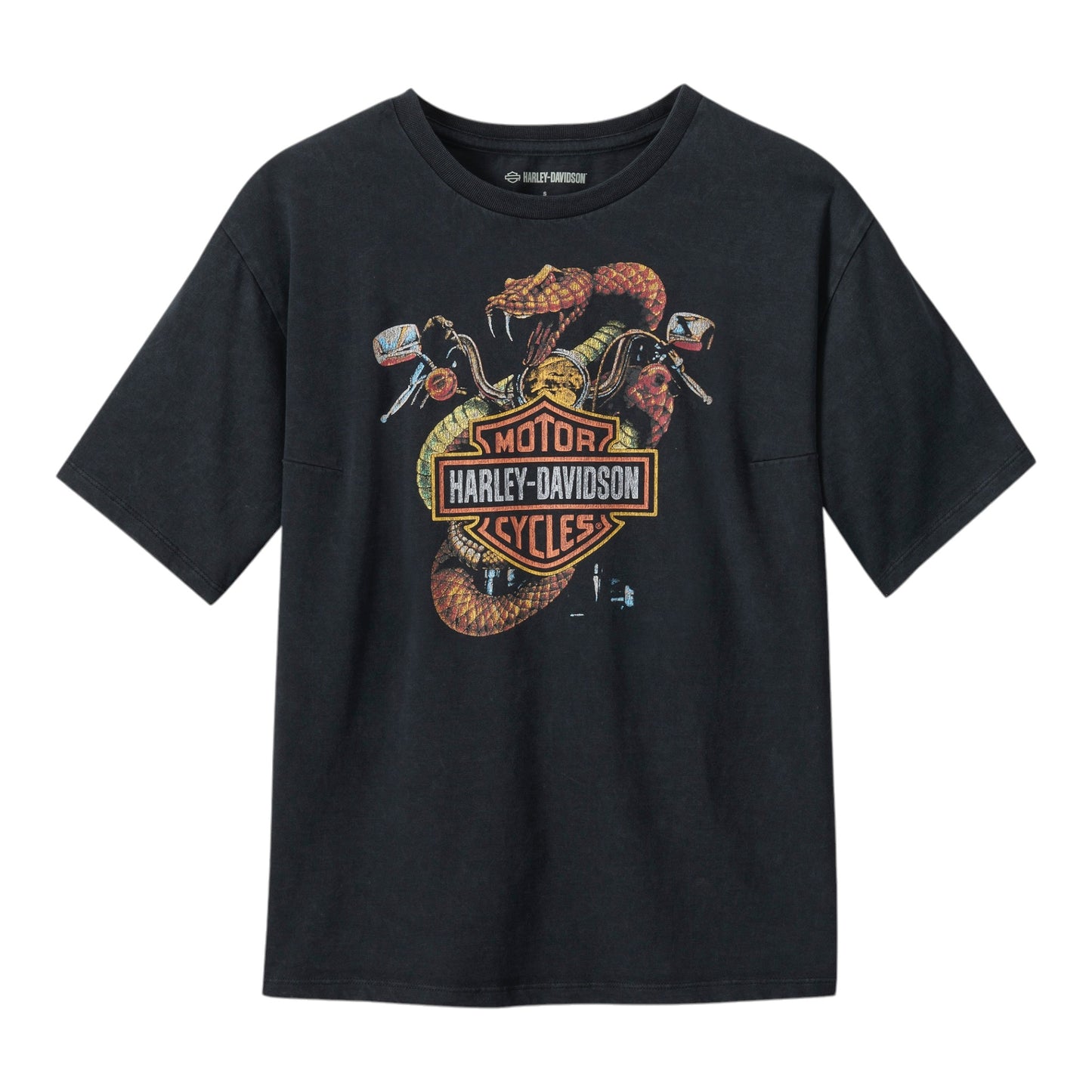KING COBRA- BOXY TEE- BLACK