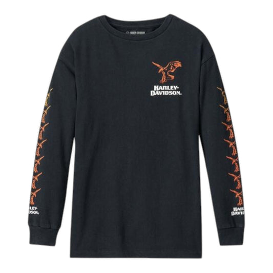 SHADOW BIRD LONG SLEEVE - BLACK