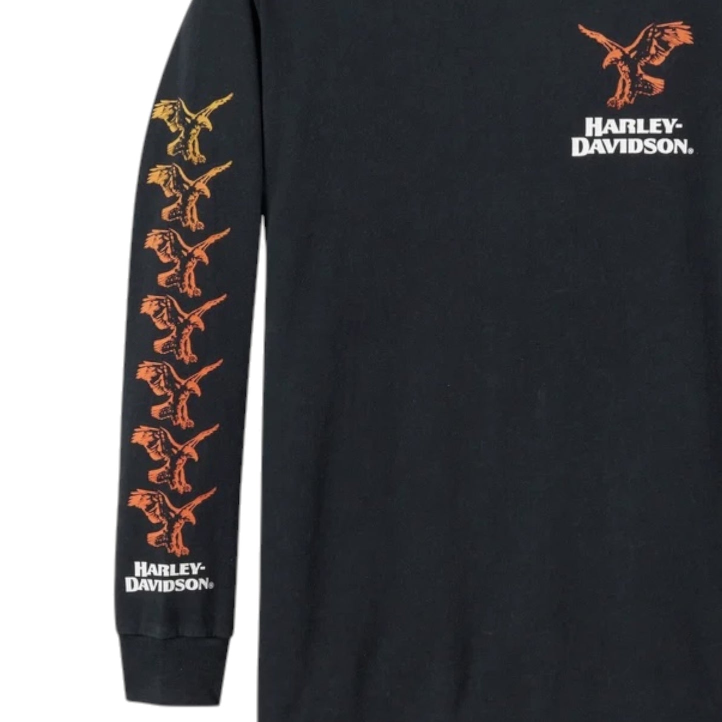 SHADOW BIRD LONG SLEEVE - BLACK
