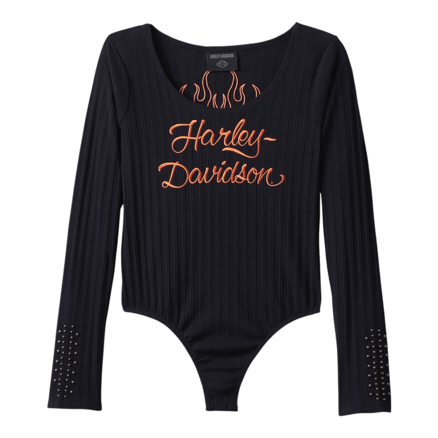 BODY SUIT-KNIT, BLACK