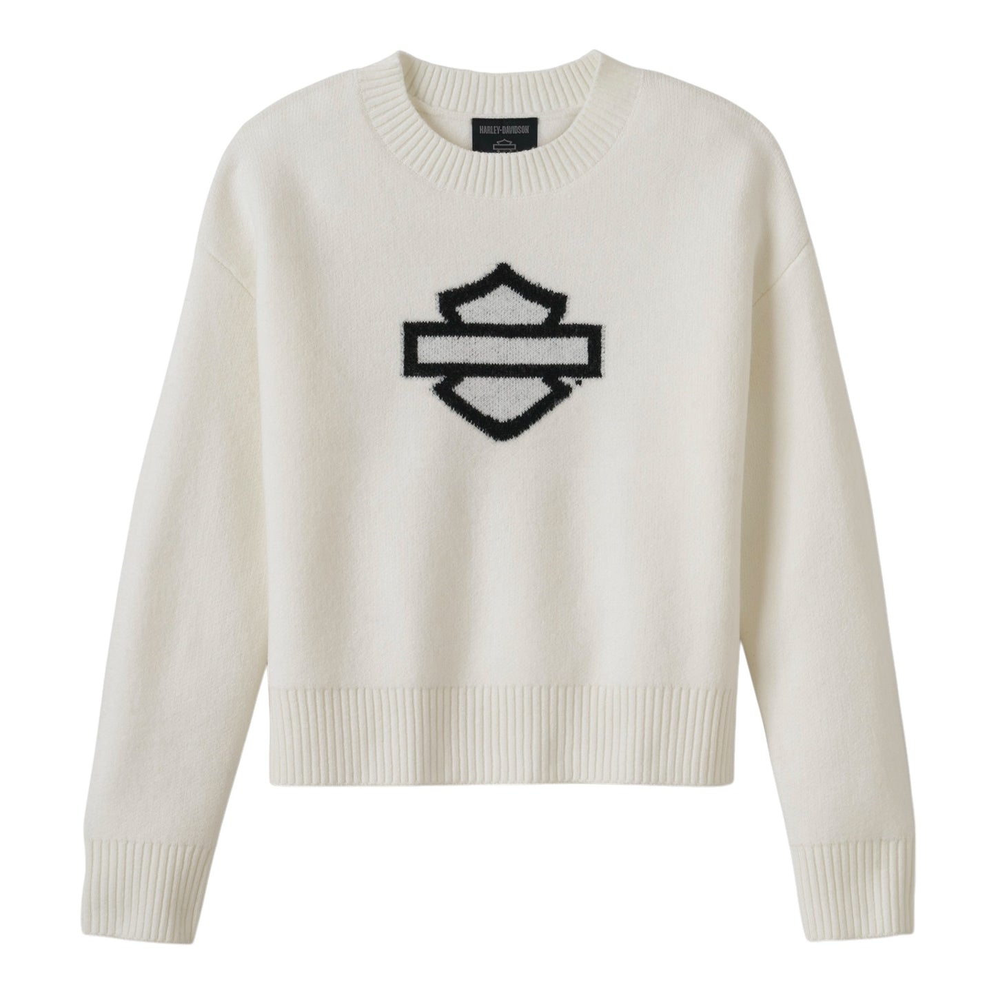 OPEN B&S SWEATER - OFF WHITE