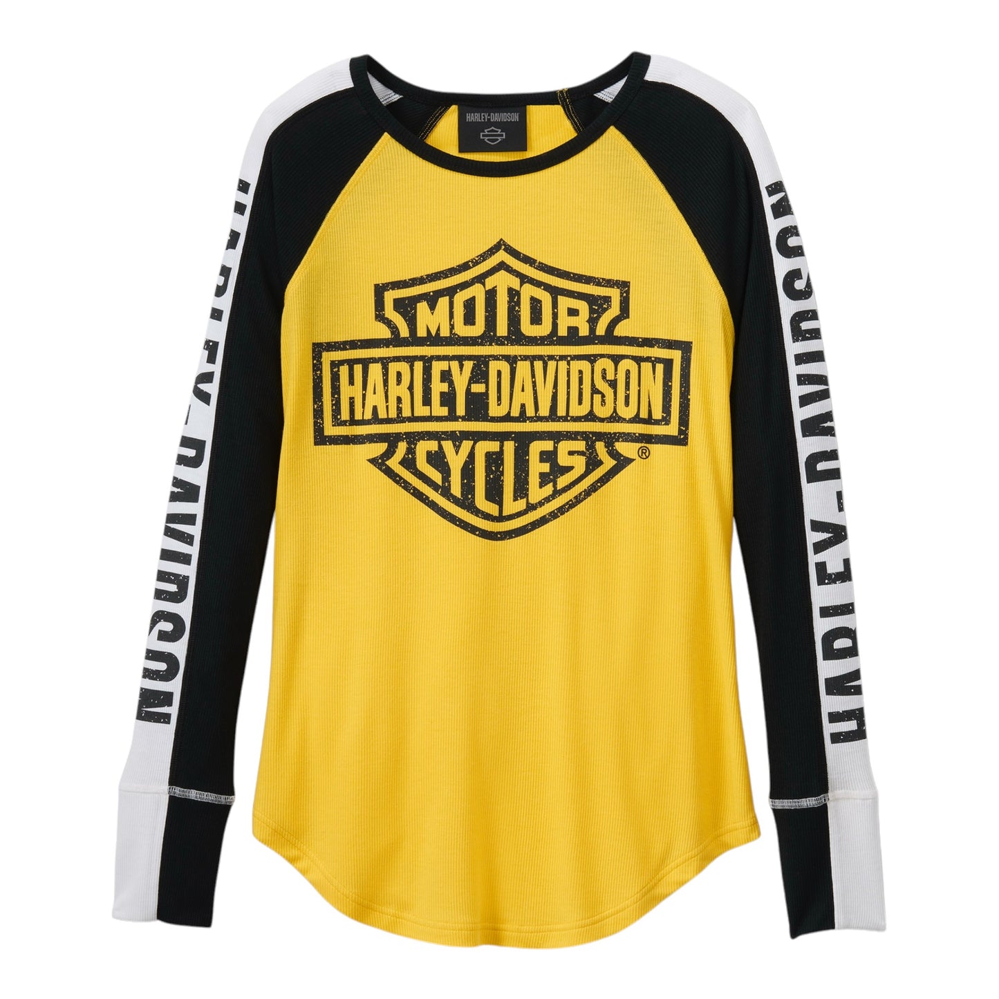 TOP-KNIT,COLORBLOCK YELLOW/WHITE/BLACK