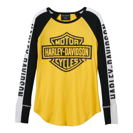 TOP-KNIT,COLORBLOCK YELLOW/WHITE/BLACK