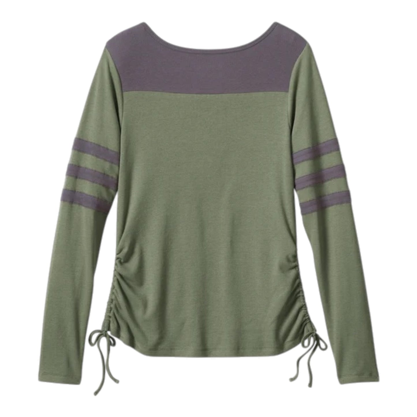 LONG SLEEVE-KNIT,GREEN/GREY