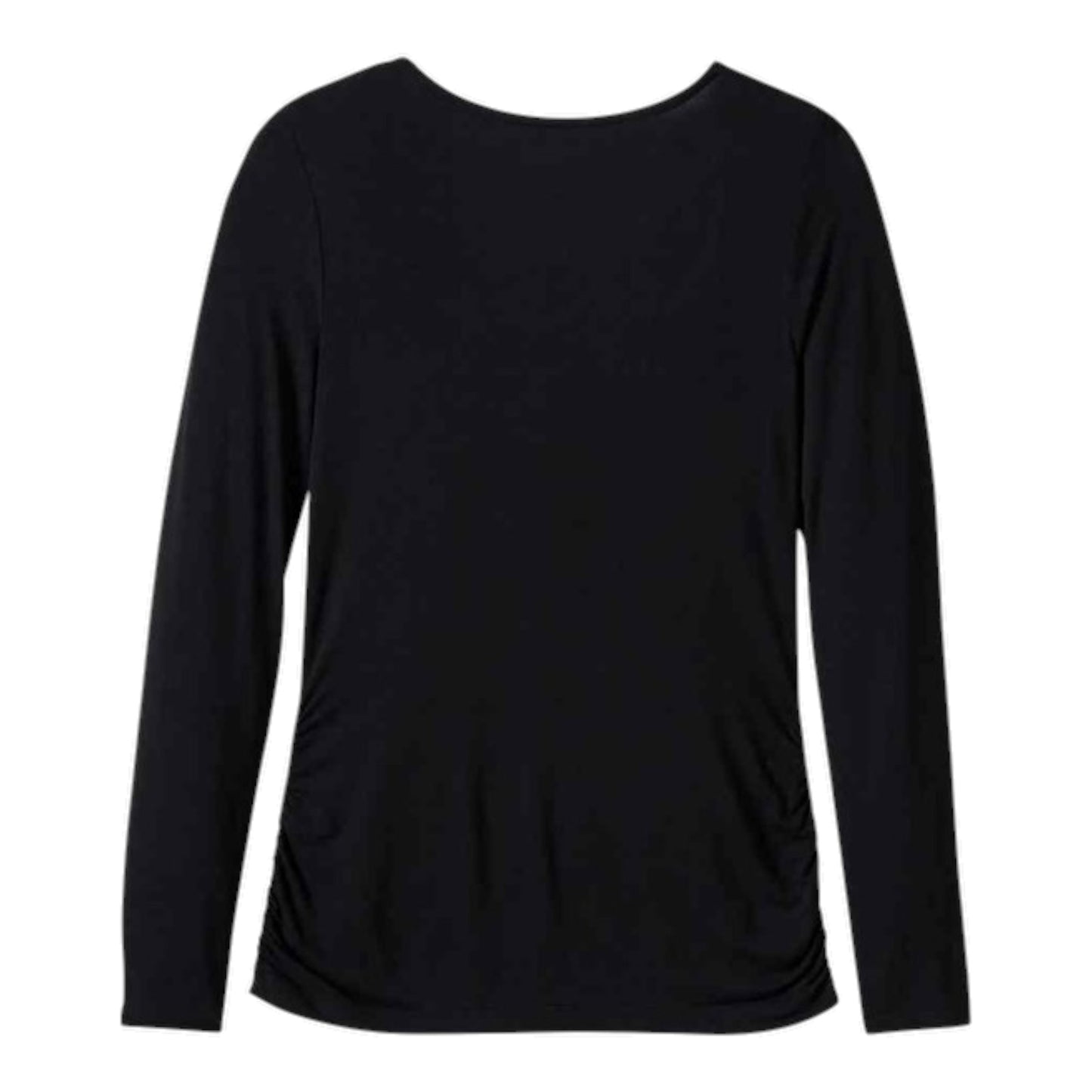 B&S SQUARE NECK LONG SLEEVE - BLACK