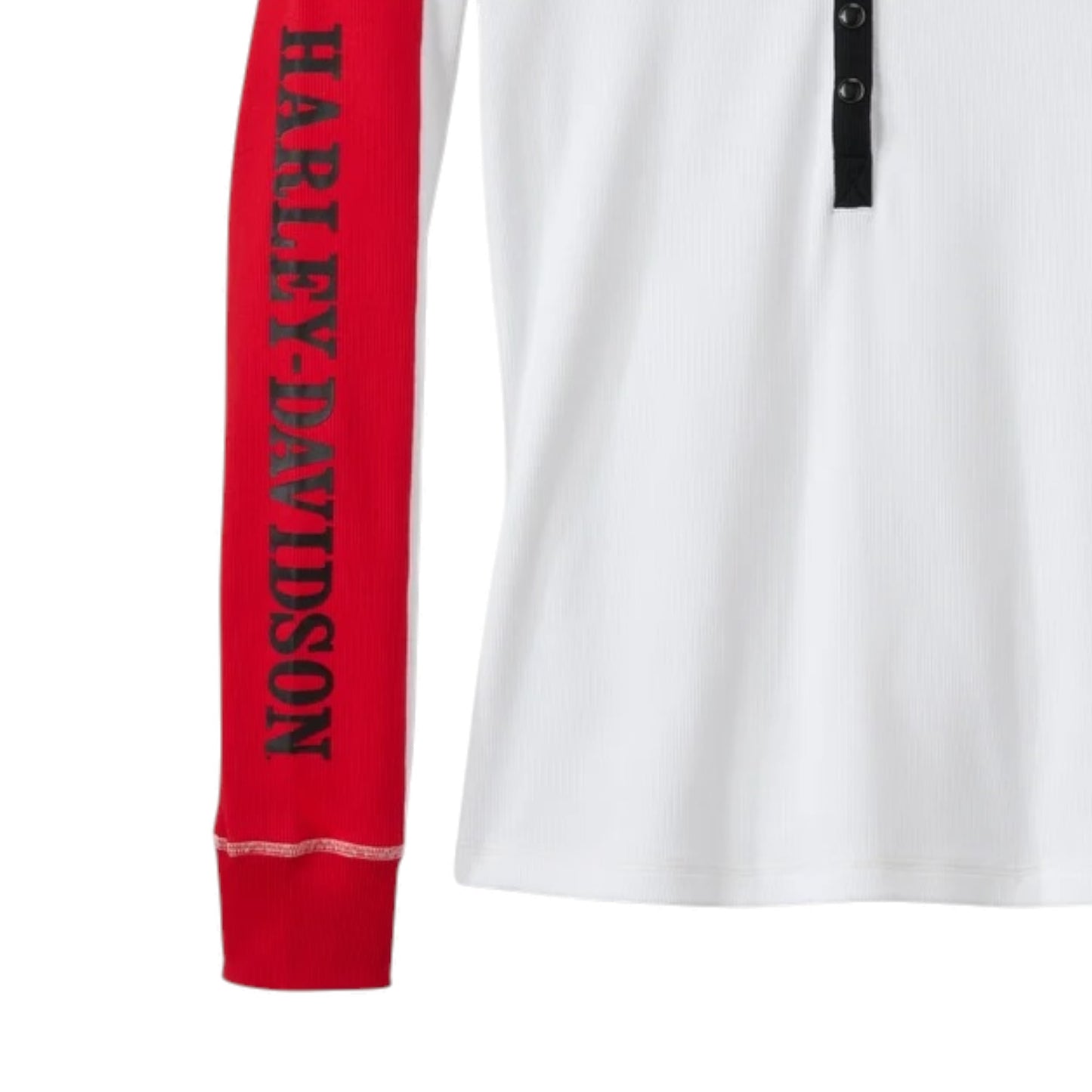 HENLEY-KNIT,COLORBLOCK WHITE