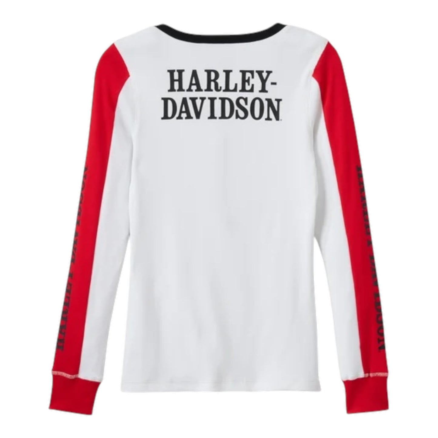 HENLEY-KNIT,COLORBLOCK WHITE